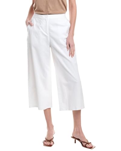 Petite Wide Cropped Trouser