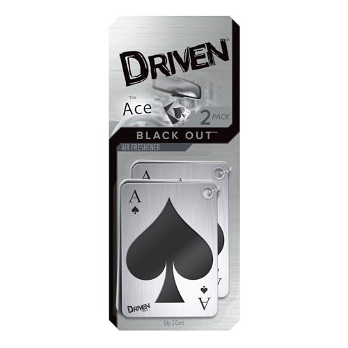 Image of Driven Novelty Air Freshener (Black Out Scent, 2 Pack)