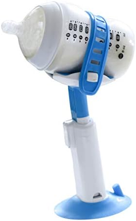 Babaste Baby Bottle Holder | Hands-Free Feeding That Improves Hand Eye Coordination, and Motor Skills | Keep Bottles Secure & Off The Floor | Color: Blue
