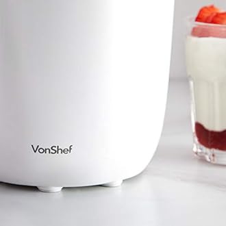 VonShef Yoghurt Maker Machine with Strainer