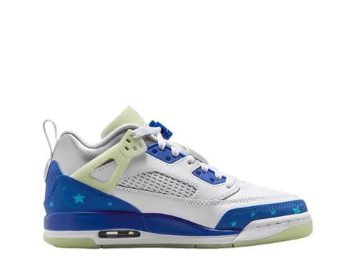 Big Kid's Jordan Spizike Low SS White/Hyper Royal-Volt Tint (HJ5979 100) - 62