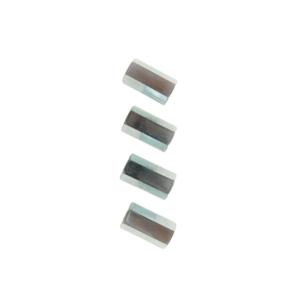 1/2-20 X 1-1/4" Long Fine Thread Hex Coupling Nut with Zinc Plate 4 Pack