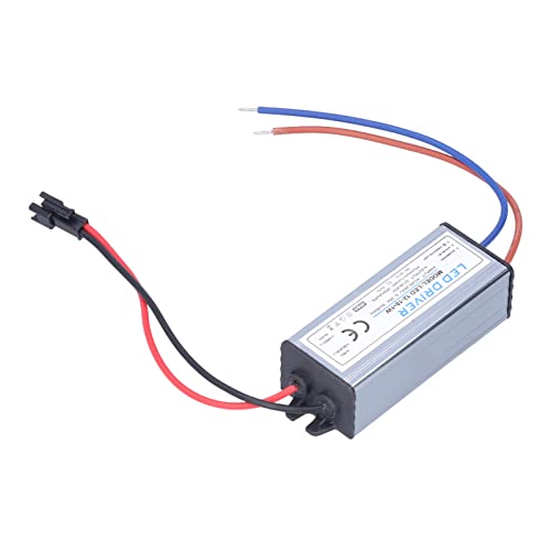 Controlador LED 12-18X1W 300mA AC95-265V/DC36-63V Controlador de alimentación LED impermeable para tiras de luz LED