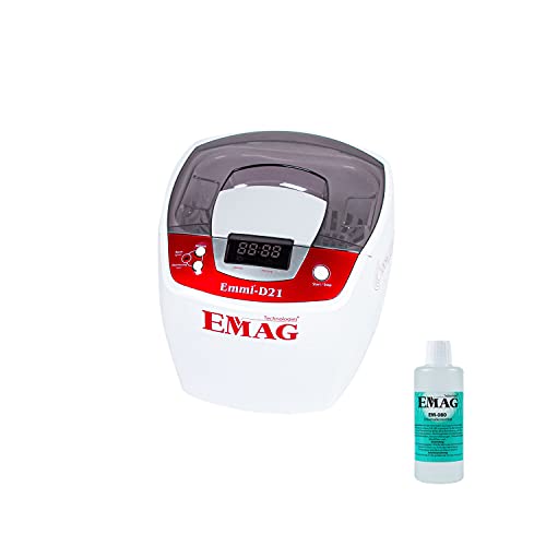 emag emmi d21 ultraschallreiniger 80w 2l mit heizung amazon de gewerbe industrie wissenschaft