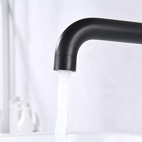 Ultimate Luxury: Matte Black Handle Wall Mount Bathtub Faucet Review