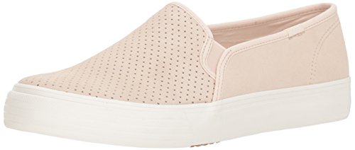 Keds Women's Double Decker PERF Suede Sneaker, Petal Pink, 7 M US