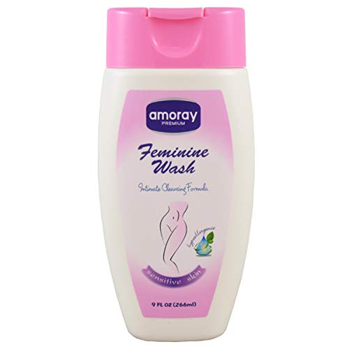 AmorayPremium Feminine Wash 9Oz Sensitive Skin Pack (6)