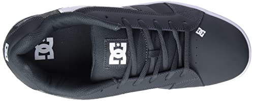 Image of DC Shoes Men's Net Skate Shoe, Grey Heather, 5