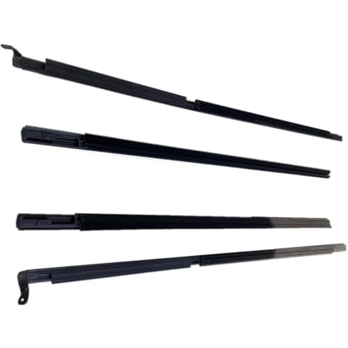 Burlete de vidrio para Mitsubishi Pajero Montero V73 V93 V97, moldura exterior de sellado, 4 uds