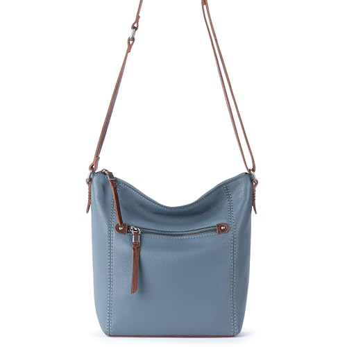 Image of The Sak Ashland Crossbody Purse - Women's Leather Handbag For Everyday & Travel - Cross Body With Adjustable Shoulder Strap