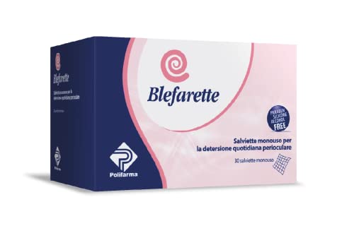 Blefarette Toallitas oculares 30 piezas para la higiene diaria de los ojos