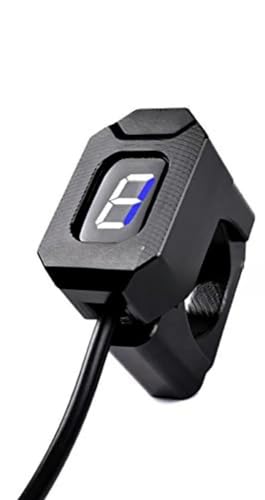 Indicateur de vitesse pour Moto Voxan avec compteur kilométrique numérique bleu