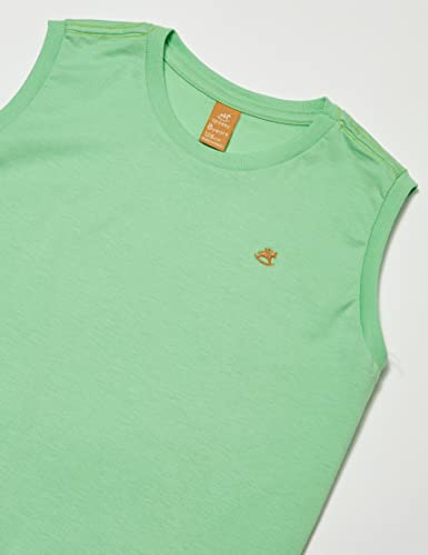 Camiseta Regata Básica Infantil Up Baby Menino, Cor: VERDE VERAO, Tamanho: 4 Anos