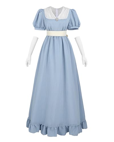 Robe régence pour femme avec gants pour trouver le parfait costume victorien
