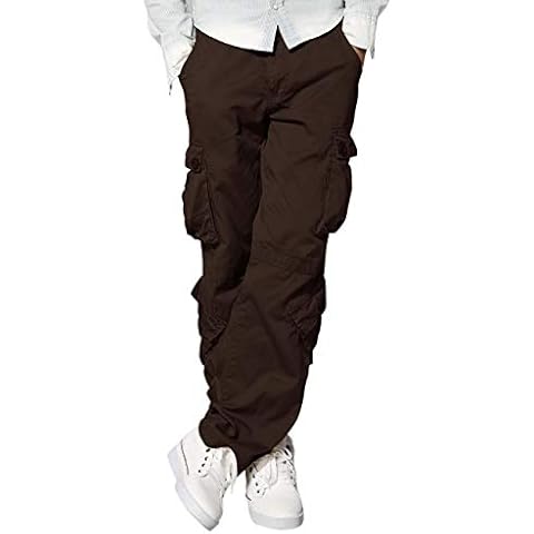 Match Men's Brown Wild Cargo Pants Cover