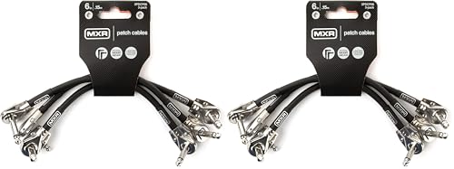 Image of MXR Patch Cable 6 in|15 cm - (3PDCP06), 3 Count (Pack of 2)