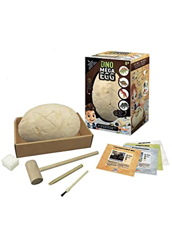 Kit de fouille Mega Dino avec œuf géant de 20 cm et 4 puzzles de dinosaures Neuf - vue 5
