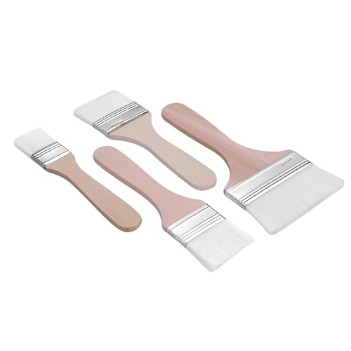4 Pack Chip Paint Brushes Set for Various Surfaces