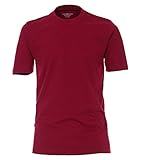Besonders pflegeleicht CASAMODA Herren T-Shirts Uni Magenta XL