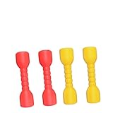 Milisten 2 Paar Kinder Hanteln Gymnastikspielzeug Für Kinder Rote Und...