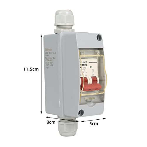 Circuit Breaker PV, PV DC Shut-Off Switch, with IP65 Waterproof Distributor Box, for Solar PV System (16A) - Image 3