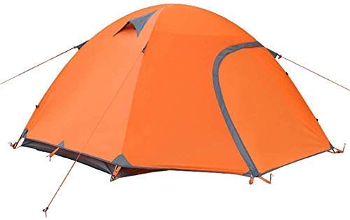 Tente de camping 2-3 personnes anti-pluie avec abri canopée pour alpinisme