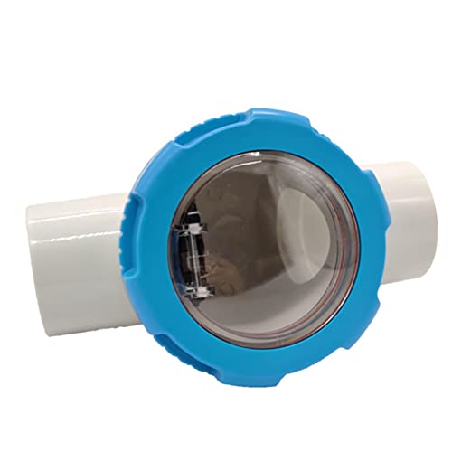 Mashin Válvula antirretorno para piscina de 2 pulgadas, válvula de retención visual de 8,54 pulgadas para piscina, equipo de agua de 1 vía, equipo de tratamiento de agua de piscina de acero inoxidable