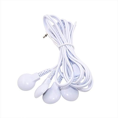 Generic 1 Piece 4-Way Durable Replacement Electrode Pads TENS Unit Lead Wires Cables for Tens EMS Standard 5mm Connection Massage Tools (B07L1KSD47) Amazon Price History, Amazon Price Tracker