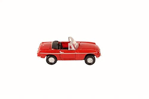 Oxford Diecast MGB Roadster rojo 1:148 miniatura 3