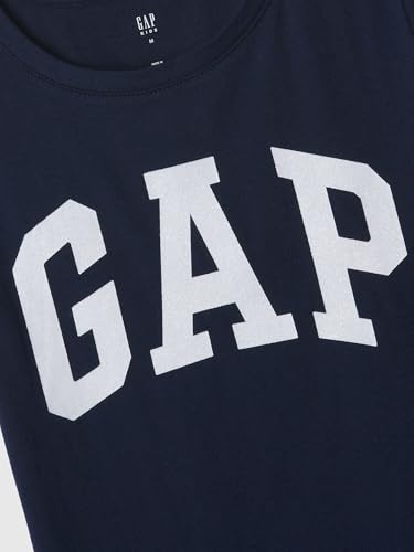 Image of Gap Girls Short Sleeve Logo Tee T-Shirt