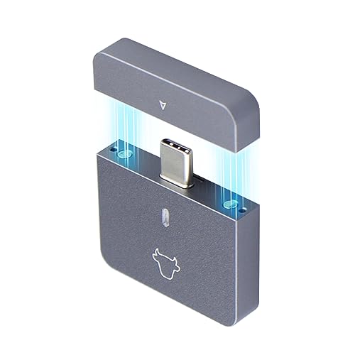 Caja externa NVMe 2230 SSD USB C 10Gbps aluminio miniatura 2
