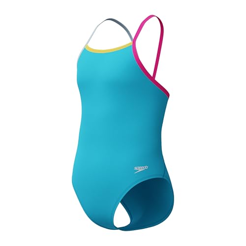 Image of Speedo Girl's Swimsuit One Piece Thin Straps