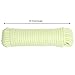 Trenton Gifts 50 Foot Durable Glow in The Dark Rope. Great for Emergencies, Camping, Boating and Safety