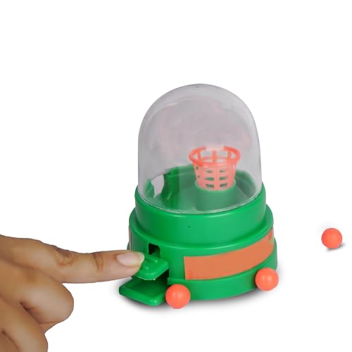Image of Asian Mini Basketball & Slide N' Match Game Combo Pack - Travel & Pocket Game for Kids | Indoor & Outdoor Fun | Birthday & Return Gift for 3+ Years