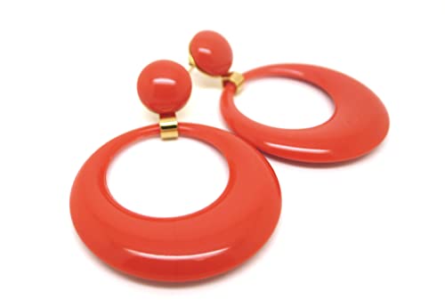 Boucles d'oreilles Palette Brique pour un look bohème chic au quotidien