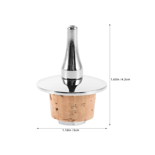 Dispensadores de vino con tapón de corcho cónico hermético para accesorios de bar 3