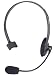 Pop Singer Telemarketer Pit Crew Microphone Headset Costume Accessory