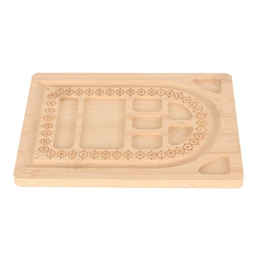 Plateau de perles en bambou pour ne plus perdre vos perles de colliers
