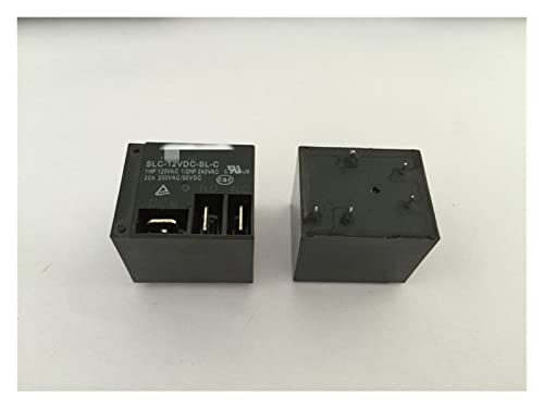 Relé SLC-12VDC-SL-C de 30A ideal para automatización del hogar y control de electrodomésticos