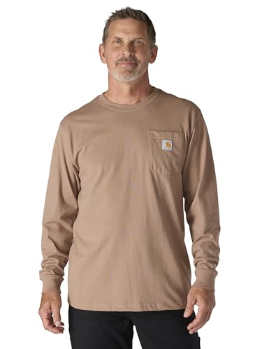 Image of Carhartt K126 Men's LS Workwear T-Shirt Midweight Jersey Fit