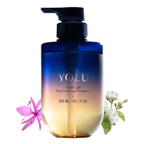 YOLU - Zombie Cell Detox Scalp Shampoo - Japanese Salon Quality Rejuvenating Hair Cleanser -scalp concerns Straight Frizzy wavyr - Neroli & Jasmine 10.1 fl oz