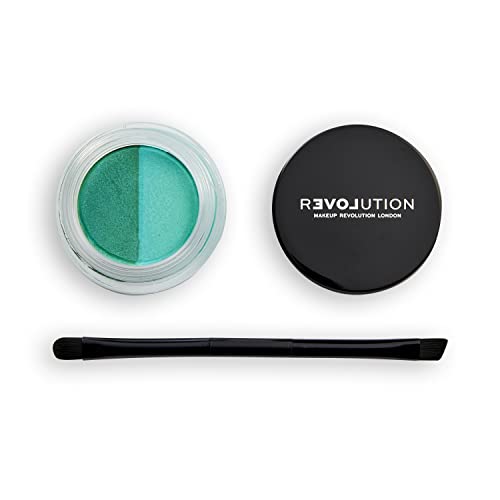 Image of Revolution Relove Water Activated Eye Liner Double Up, Red & Yellow