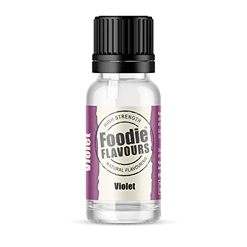 Foodie Flavours Violet Natural Flavouring, High Strength - 15ml