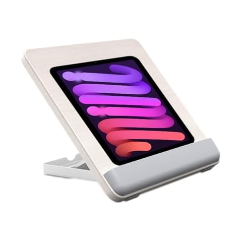 Tablet Holder Wood Stand,Wooden Laptop Tablet Multi-Function Stand - Adjustable Height Portable Computer Drawing Writing Board Holder, for iPad Pro 12.9/11,iPad Air,iPad Mini and More Cover