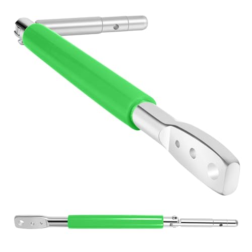 Breezliy 3 Hole Wire Twister Multi-Functional Bender High-tensile Wire Tool Twisting Tool Fencing Tool for Fixing Fence Wire and Wire Clip(Green)
