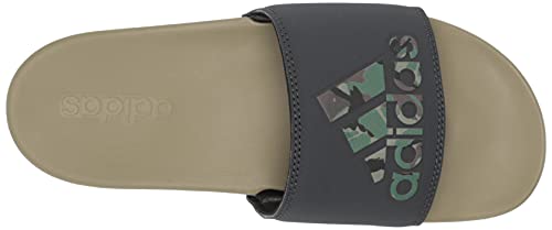 Image of adidas Men Grey Slides ADILETTE AQUA
