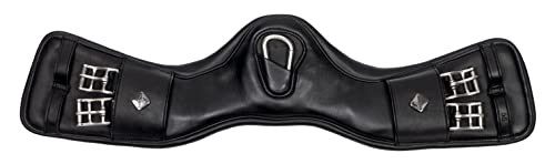 Sangle LeMieux GelTek courbe anatomique noir 70 cm ideale pour les concours et l entraînement