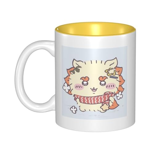 マグカップ ちいかわ シーサー コーヒーカップ 陶磁器 ミルクコップ おしゃれ 持ちやすい 耐熱 耐冷 人気 かわいい プレゼント 母の日 記念日 電子レンジ対応 330ml