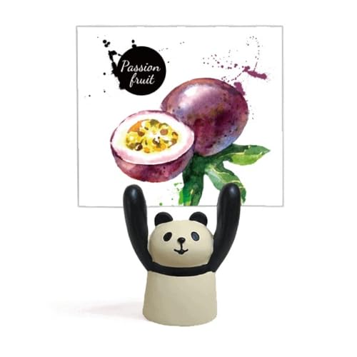 Porte-mémo panda et fruit de la passion pour décorer votre intérieur