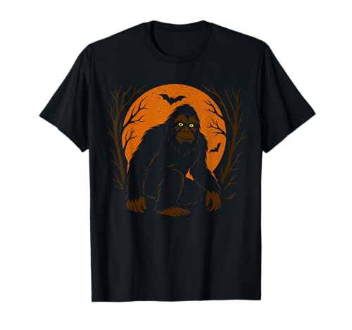Bigfoot spaventoso, Halloween Maglietta